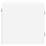 Nachttische mit Glastüren 2 Stück weiß 35x37x35 cm von , Nachttische - Ref: Foro24-836463, Preis: 51,82 €, Rabatt: %