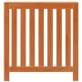 Cubierta radiador madera maciza pino marrón cera 79,5x19x84 cm de , Accesorios para radiadores de calefacción - Ref: Foro24-8...