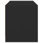 Mueble de TV con puertas de vidrio negro 68x37x42 cm de , Muebles TV - Ref: Foro24-836358, Precio: 39,42 €, Descuento: %
