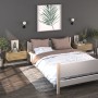 Mesita de noche de pared roble Sonoma de vidaXL, Mesitas de noche - Ref: Foro24-810941, Precio: 38,66 €, Descuento: %