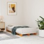 Cama de palets madera maciza de pino marrón cera 90x200 cm de , Camas y somieres - Ref: Foro24-844452, Precio: 93,52 €, Descu...