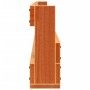 Estantes zapatos pared 2 uds madera pino marrón 110x8,5x23,5 cm de , Estantes y estanterías - Ref: Foro24-844490, Precio: 57,...