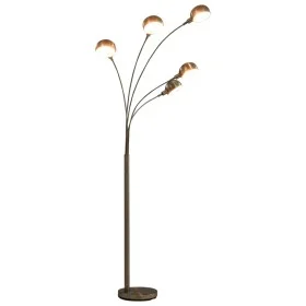 Lámpara de pie plateado 5 x E14 200 cm de vidaXL, Lámparas - Ref: Foro24-282417, Precio: 117,37 €, Descuento: %