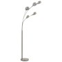 Lámpara de pie plateado 5 x E14 200 cm de vidaXL, Lámparas - Ref: Foro24-282417, Precio: 114,08 €, Descuento: %