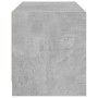Mueble de TV con puertas de vidrio gris hormigón 68x37x42 cm de , Muebles TV - Ref: Foro24-836360, Precio: 38,34 €, Descuento: %