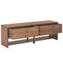 Mueble para TV con 4 cajones madera maciza acacia 120x30x40 cm de vidaXL, Muebles TV - Ref: Foro24-247621, Precio: 116,72 €, ...
