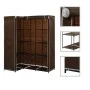 Armario de esquina marrón 130x87x169 cm de vidaXL, Armarios roperos - Ref: Foro24-282450, Precio: 57,14 €, Descuento: %
