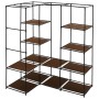 Armario de esquina marrón 130x87x169 cm de vidaXL, Armarios roperos - Ref: Foro24-282450, Precio: 47,34 €, Descuento: %