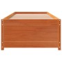 Sofá cama de madera maciza de pino marrón cera 75x190 cm de , Camas y somieres - Ref: Foro24-844480, Precio: 200,28 €, Descue...