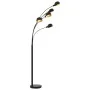 Lámpara de pie negro y dorado 5 x E14 200 cm de vidaXL, Lámparas - Ref: Foro24-282418, Precio: 118,92 €, Descuento: %