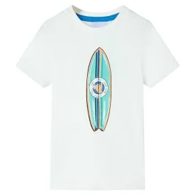 Camiseta de manga corta infantil color crudo 104 de , Camisetas para niños - Ref: Foro24-11810, Precio: 8,12 €, Descuento: %