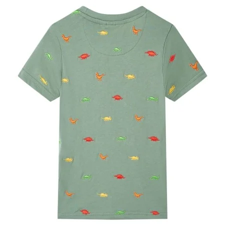 Camiseta de manga corta infantil caqui 116 de , Camisetas para niños - Ref: Foro24-11766, Precio: 9,63 €, Descuento: %
