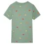 Camiseta de manga corta infantil caqui 116 de , Camisetas para niños - Ref: Foro24-11766, Precio: 9,63 €, Descuento: %