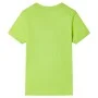 Camiseta de manga corta infantil color lima 140 de , Camisetas para niños - Ref: Foro24-11938, Precio: 8,32 €, Descuento: %