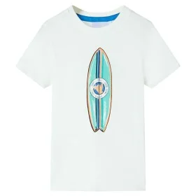 Camiseta de manga corta infantil color crudo 116 de , Camisetas para niños - Ref: Foro24-11811, Precio: 8,12 €, Descuento: %