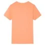 Camiseta de manga corta infantil naranja neón 140 de , Camisetas para niños - Ref: Foro24-11853, Precio: 7,88 €, Descuento: %