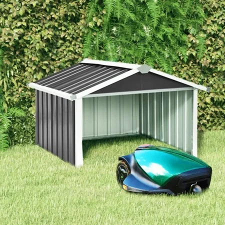 Cobertizo para cortacésped acero galvanizado 92x97x63 cm de , Cobertizos - Ref: Foro24-150909, Precio: 71,97 €, Descuento: %