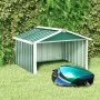Cobertizo para cortacésped acero galvanizado verde 92x97x63 cm de , Cobertizos - Ref: Foro24-150907, Precio: 70,23 €, Descuen...