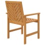 Sillas de comedor para jardín 4 uds madera maciza acacia de , Sillas de jardín - Ref: Foro24-3155975, Precio: 368,31 €, Descu...