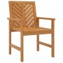 Sillas de comedor de jardín 2 uds madera maciza acacia de , Sillas de jardín - Ref: Foro24-362227, Precio: 188,63 €, Descuent...