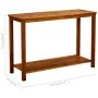 Mesa consola de jardín madera maciza de acacia 110x40x75 cm de , Mesas de jardín - Ref: Foro24-316406, Precio: 126,45 €, Desc...