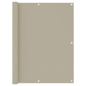 Toldo para balcón tela oxford beige 120x300 cm de , Sombrillas - Ref: Foro24-134944, Precio: 20,32 €, Descuento: %