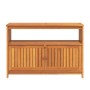 Mesa consola de jardín madera maciza acacia 110x35x75 cm de , Mesas de jardín - Ref: Foro24-319697, Precio: 211,34 €, Descuen...
