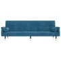 Schlafsofa mit blauen Samtkissen von , Sofas - Ref: Foro24-351856, Preis: 326,93 €, Rabatt: %