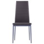 Conjunto de mesa y sillas de comedor 5 piezas gris de , muebles para cocinas y comedores - Ref: Foro24-281695, Precio: 218,32...