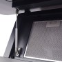 Campana extractora con pantalla táctil negro 900 mm de , Extractores - Ref: Foro24-242722, Precio: 344,95 €, Descuento: %