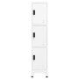 Taquilla de acero blanco 38x45x180 cm de , Taquillas y armarios de almacenamiento - Ref: Foro24-339780, Precio: 162,91 €, Des...