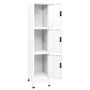 Taquilla de acero blanco 38x45x180 cm de , Taquillas y armarios de almacenamiento - Ref: Foro24-339780, Precio: 162,91 €, Des...