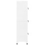 Taquilla de acero blanco 38x45x180 cm de , Taquillas y armarios de almacenamiento - Ref: Foro24-339780, Precio: 162,91 €, Des...