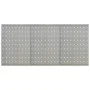 Tableros de clavijas para pared 3 unidades acero 40x58 cm by , Tool Organization and Storage - Ref: Foro24-145349, Price: 37,...