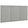 Tableros de clavijas para pared 3 unidades acero 40x58 cm by , Tool Organization and Storage - Ref: Foro24-145349, Price: 37,...