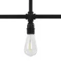 Lámpara de techo negra 3 bombillas E27 de vidaXL, Lámparas - Ref: Foro24-281628, Precio: 47,65 €, Descuento: %