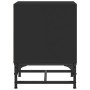 Mesitas de noche con puertas de vidrio 2 uds negro 35x37x50 cm de , Mesitas de noche - Ref: Foro24-836521, Precio: 47,46 €, D...