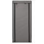 Mueble zapatero con funda de tela gris 58x28x106 cm de vidaXL, Zapateros y organizadores de calzado - Ref: Foro24-282430, Pre...