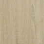 Armario auxiliar con puerta de vidrio roble Sonoma 35x37x100 cm de , Aparadores - Ref: Foro24-836555, Precio: 50,63 €, Descue...