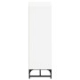 Aparador con puertas de vidrio blanco 35x37x120 cm de , Aparadores - Ref: Foro24-836560, Precio: 69,54 €, Descuento: %