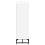 Aparador con puertas de vidrio blanco 35x37x120 cm de , Aparadores - Ref: Foro24-836560, Precio: 68,68 €, Descuento: %