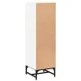 Aparador con puertas de vidrio blanco 35x37x120 cm de , Aparadores - Ref: Foro24-836560, Precio: 68,68 €, Descuento: %