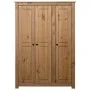 Armario de 3 puertas madera pino Panamá Range 118x50x171,5 cm de vidaXL, Armarios roperos - Ref: Foro24-282661, Precio: 532,0...
