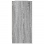 Estantería con puertas madera gris Sonoma 204x37x75 cm de , Librerías y estanterías - Ref: Foro24-3206536, Precio: 200,35 €, ...