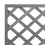 Jardinera con enrejado madera maciza de abeto gris de , Maceteros y jardineras - Ref: Foro24-365480, Precio: 100,67 €, Descue...