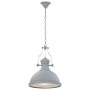 Lámpara de techo redonda gris E27 de vidaXL, Lámparas - Ref: Foro24-281625, Precio: 60,19 €, Descuento: %