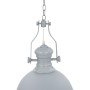 Lámpara de techo redonda gris E27 de vidaXL, Lámparas - Ref: Foro24-281625, Precio: 60,19 €, Descuento: %