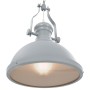 Lámpara de techo redonda gris E27 de vidaXL, Lámparas - Ref: Foro24-281625, Precio: 60,19 €, Descuento: %
