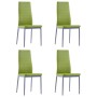 Conjunto de mesa y sillas de comedor 5 piezas verde de vidaXL, muebles para cocinas y comedores - Ref: Foro24-281705, Precio:...