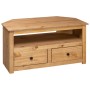 Mueble esquinero de TV madera de pino estilo Panamá 93x49x49 cm de vidaXL, Muebles TV - Ref: Foro24-282685, Precio: 172,06 €,...